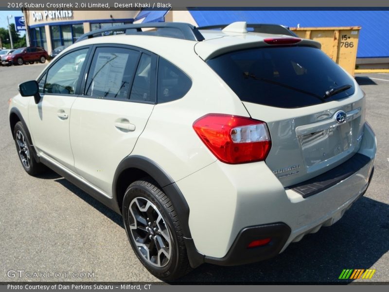 Desert Khaki / Black 2016 Subaru Crosstrek 2.0i Limited