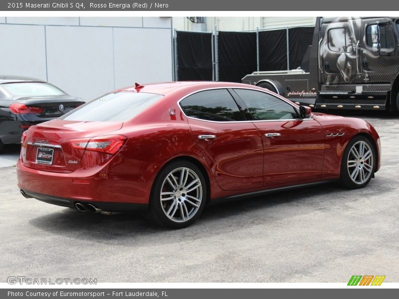 Rosso Energia (Red) / Nero 2015 Maserati Ghibli S Q4