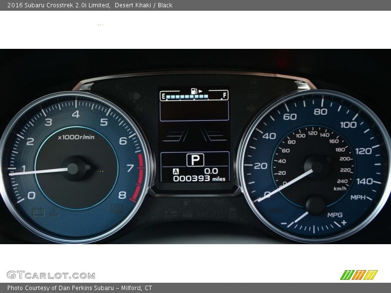 Desert Khaki / Black 2016 Subaru Crosstrek 2.0i Limited