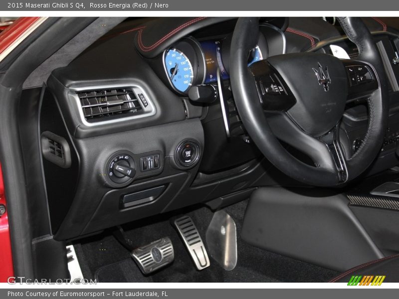 Rosso Energia (Red) / Nero 2015 Maserati Ghibli S Q4
