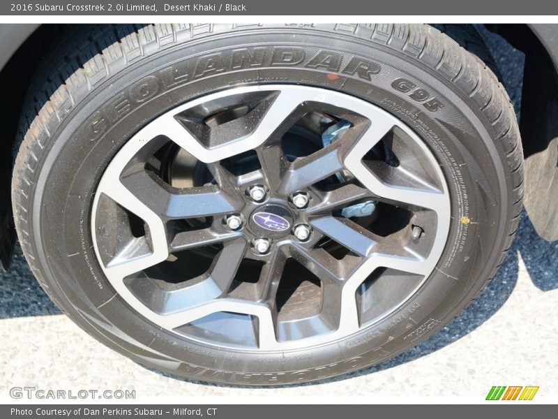 Desert Khaki / Black 2016 Subaru Crosstrek 2.0i Limited