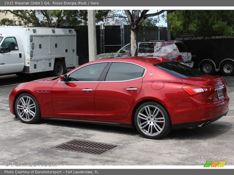 Rosso Energia (Red) / Nero 2015 Maserati Ghibli S Q4