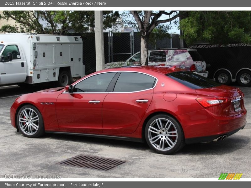 Rosso Energia (Red) / Nero 2015 Maserati Ghibli S Q4
