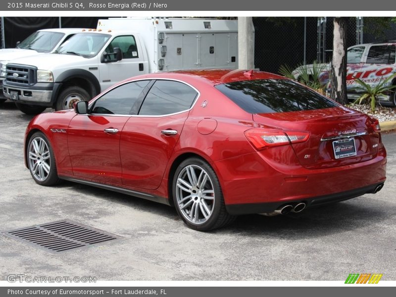 Rosso Energia (Red) / Nero 2015 Maserati Ghibli S Q4