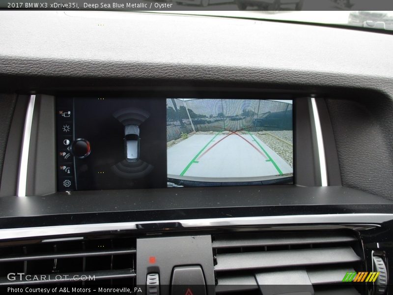 Deep Sea Blue Metallic / Oyster 2017 BMW X3 xDrive35i