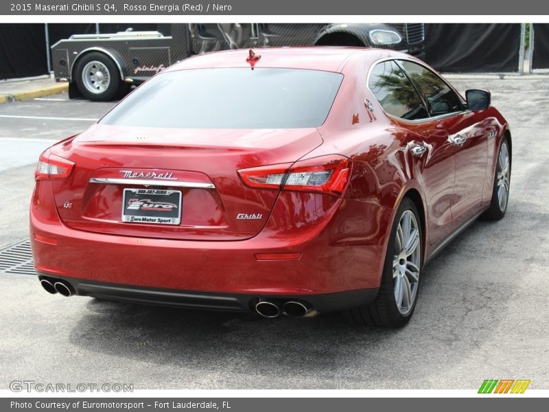 Rosso Energia (Red) / Nero 2015 Maserati Ghibli S Q4
