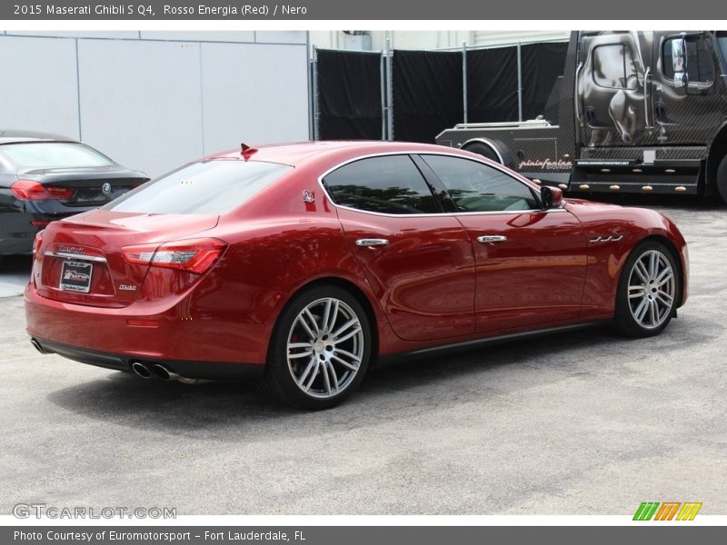 Rosso Energia (Red) / Nero 2015 Maserati Ghibli S Q4