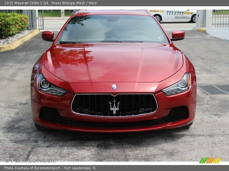 Rosso Energia (Red) / Nero 2015 Maserati Ghibli S Q4