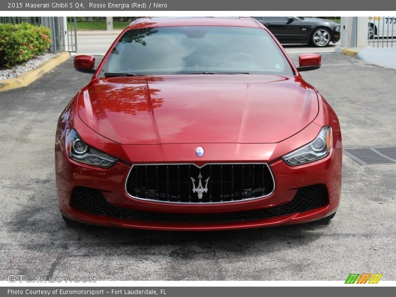Rosso Energia (Red) / Nero 2015 Maserati Ghibli S Q4