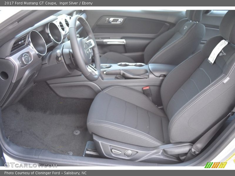 Front Seat of 2017 Mustang GT Coupe