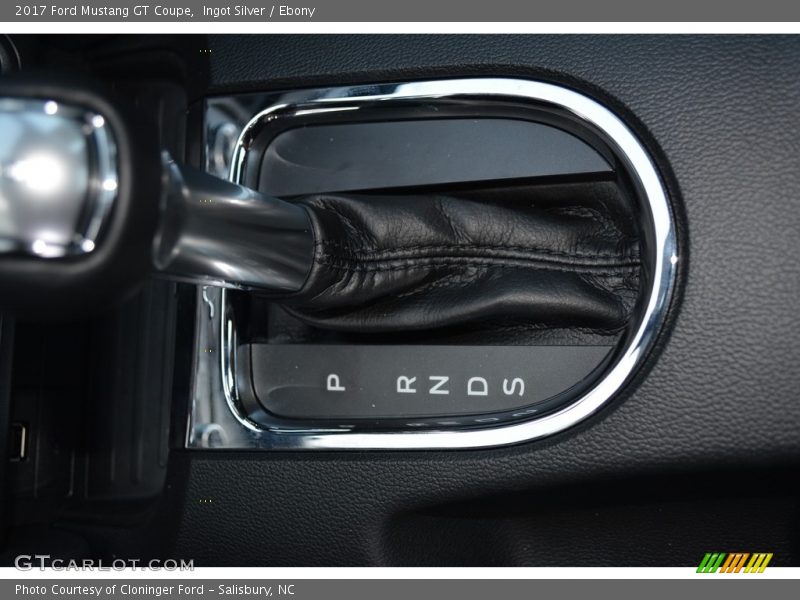 Ingot Silver / Ebony 2017 Ford Mustang GT Coupe