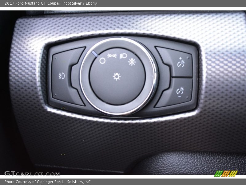 Ingot Silver / Ebony 2017 Ford Mustang GT Coupe