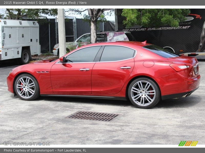 Rosso Energia (Red) / Nero 2015 Maserati Ghibli S Q4