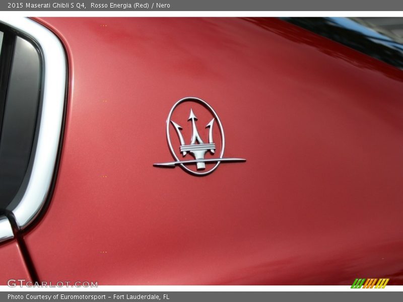 Rosso Energia (Red) / Nero 2015 Maserati Ghibli S Q4