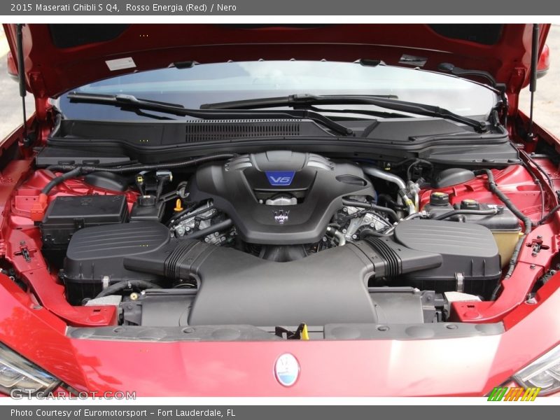 Rosso Energia (Red) / Nero 2015 Maserati Ghibli S Q4
