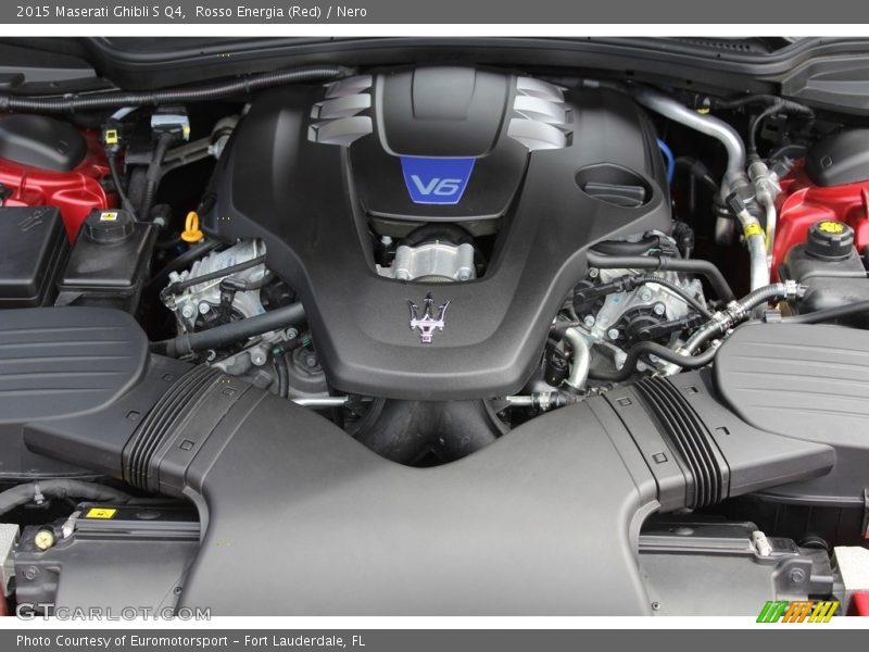 Rosso Energia (Red) / Nero 2015 Maserati Ghibli S Q4