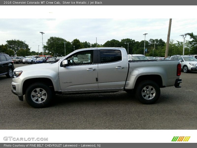  2016 Colorado WT Crew Cab Silver Ice Metallic