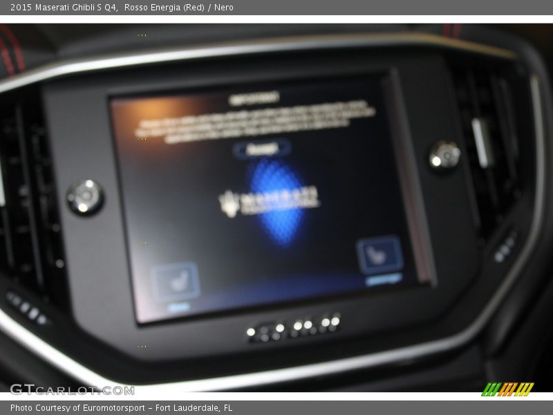 Rosso Energia (Red) / Nero 2015 Maserati Ghibli S Q4