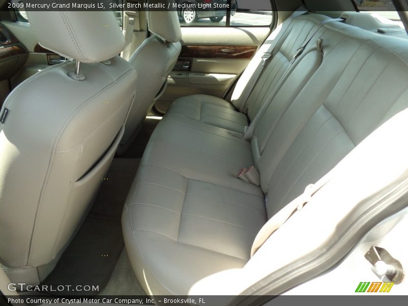 Silver Birch Metallic / Medium Light Stone 2009 Mercury Grand Marquis LS