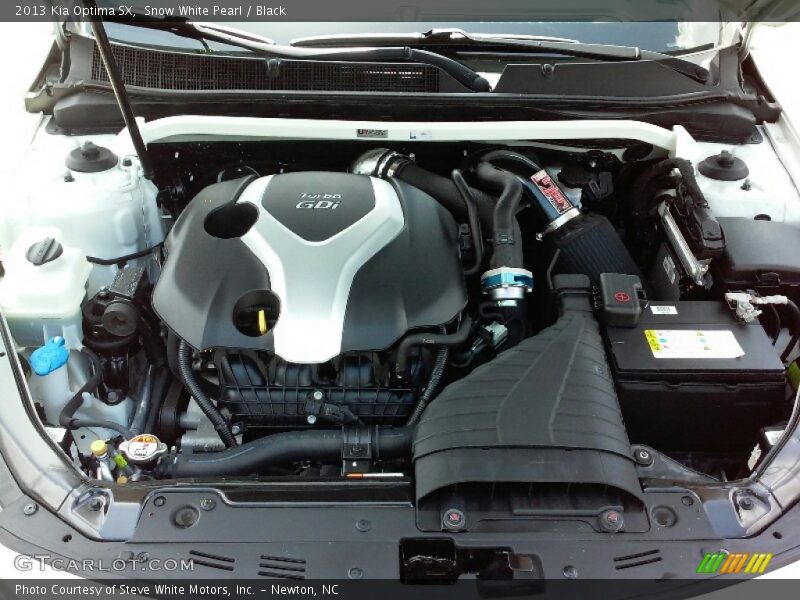 Snow White Pearl / Black 2013 Kia Optima SX