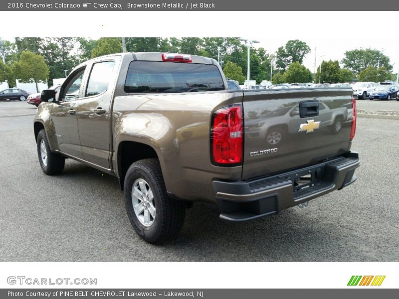 Brownstone Metallic / Jet Black 2016 Chevrolet Colorado WT Crew Cab