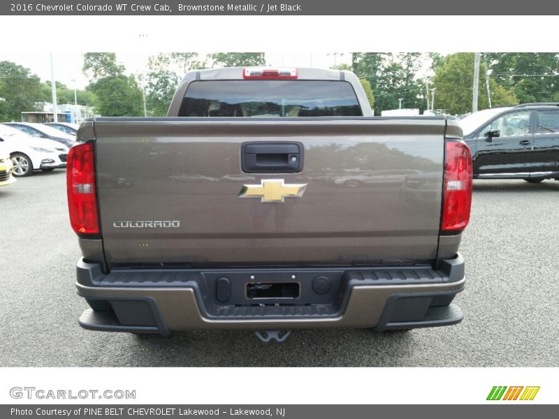Brownstone Metallic / Jet Black 2016 Chevrolet Colorado WT Crew Cab
