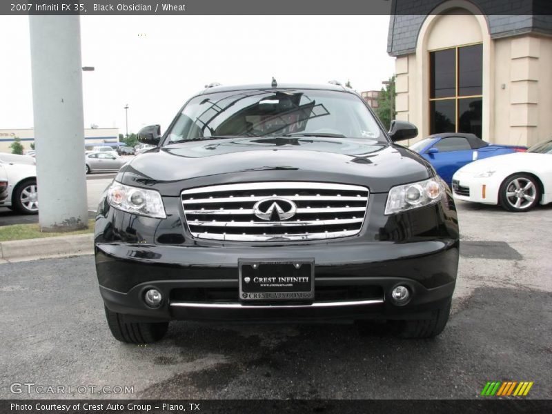 Black Obsidian / Wheat 2007 Infiniti FX 35