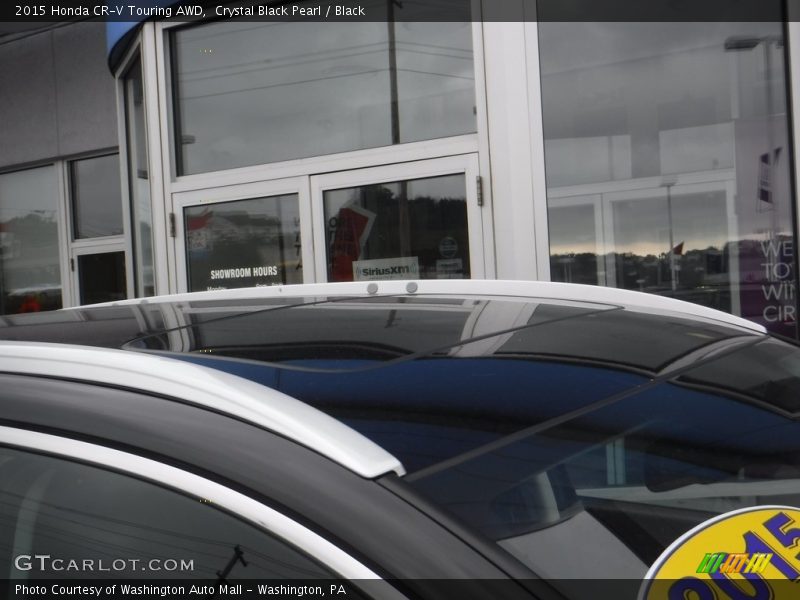 Crystal Black Pearl / Black 2015 Honda CR-V Touring AWD
