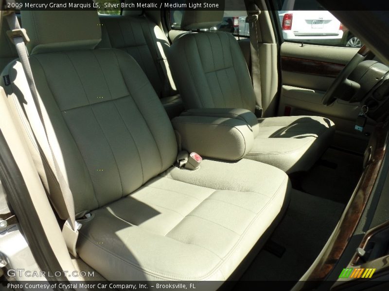 Silver Birch Metallic / Medium Light Stone 2009 Mercury Grand Marquis LS