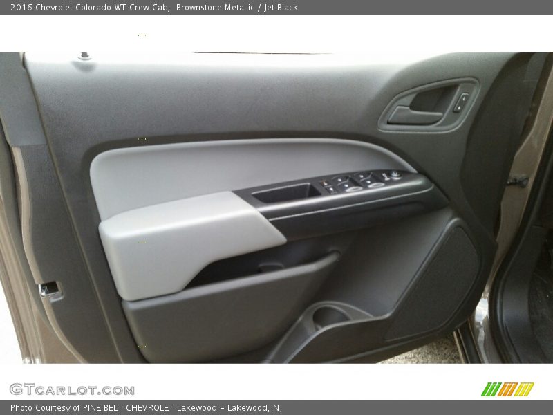 Brownstone Metallic / Jet Black 2016 Chevrolet Colorado WT Crew Cab