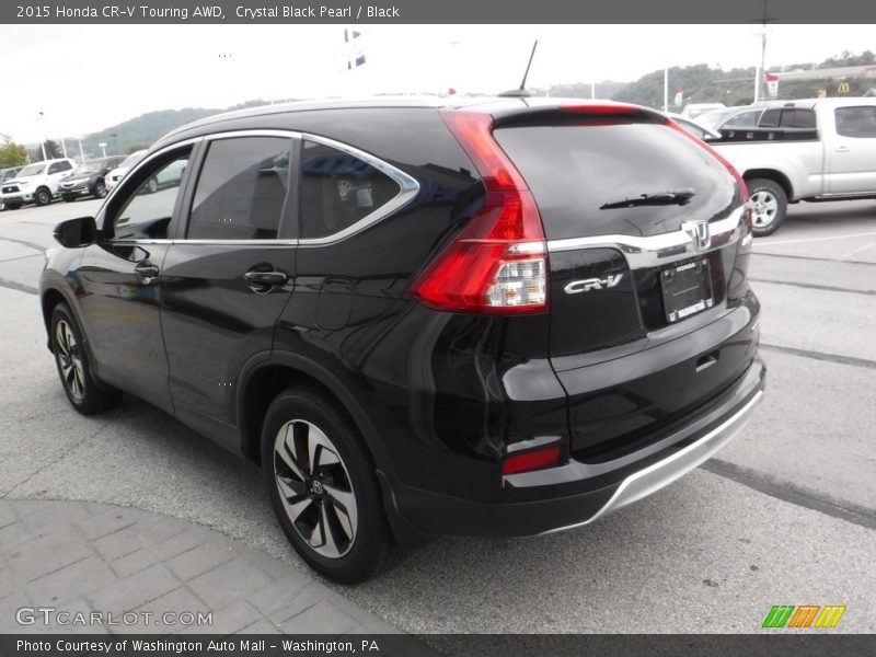 Crystal Black Pearl / Black 2015 Honda CR-V Touring AWD