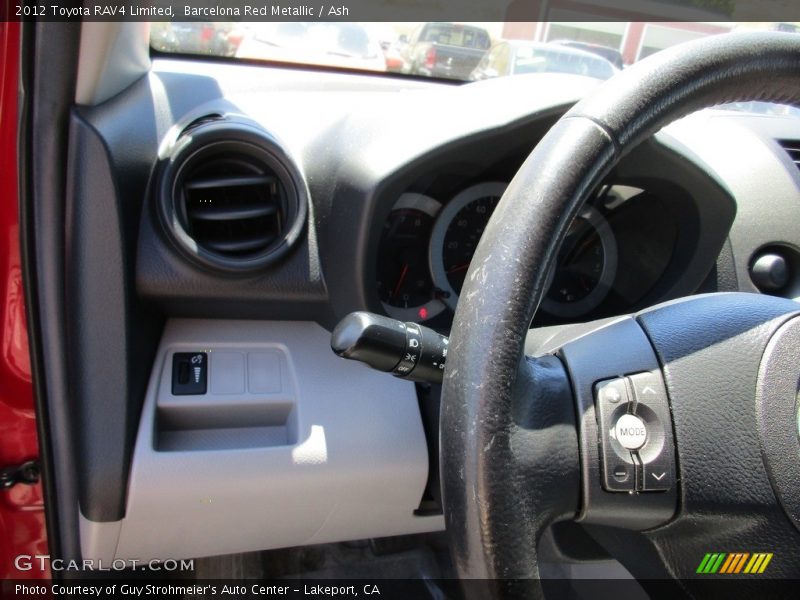 Barcelona Red Metallic / Ash 2012 Toyota RAV4 Limited
