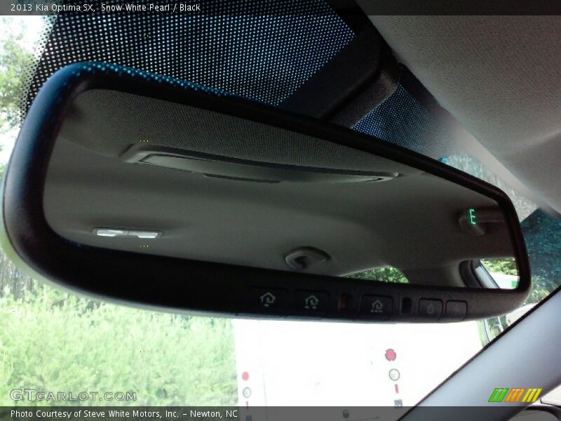 Snow White Pearl / Black 2013 Kia Optima SX