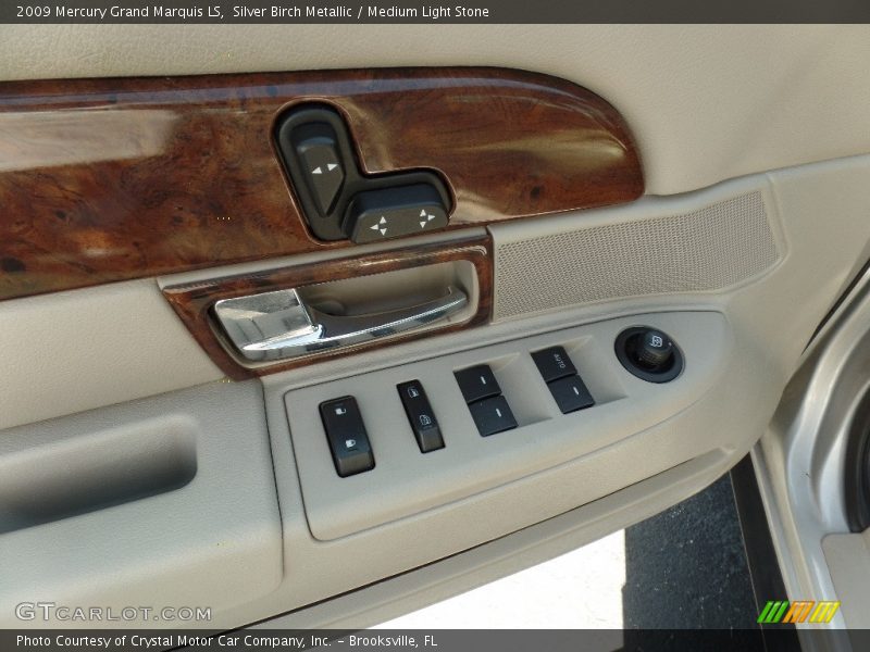 Silver Birch Metallic / Medium Light Stone 2009 Mercury Grand Marquis LS