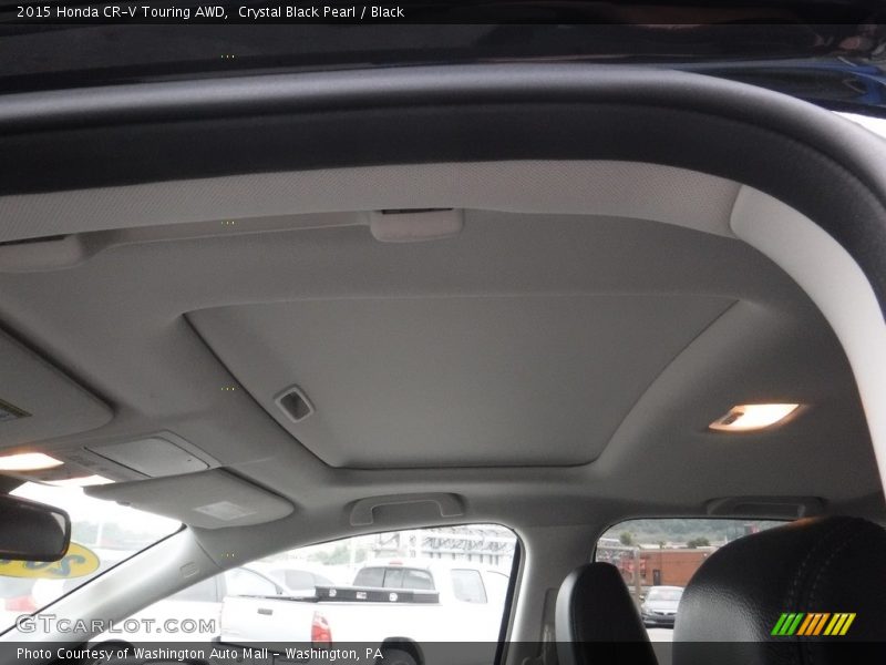 Crystal Black Pearl / Black 2015 Honda CR-V Touring AWD