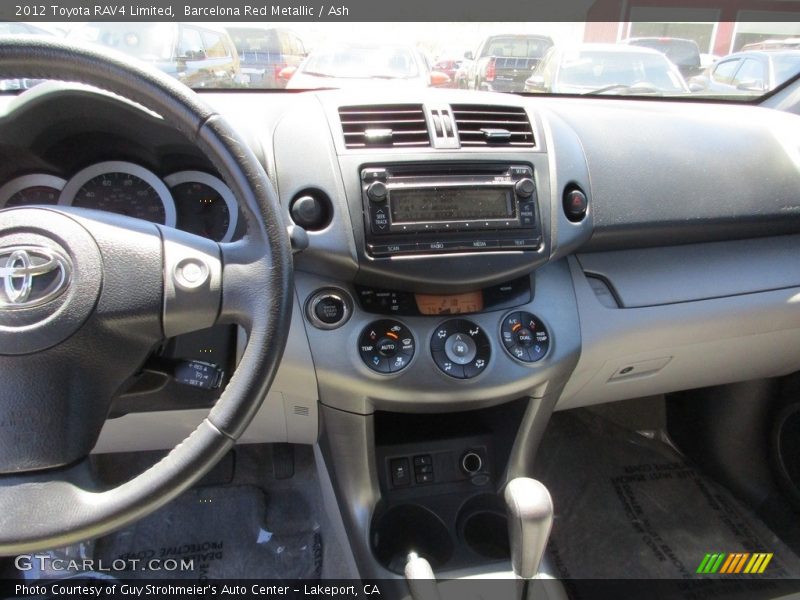 Barcelona Red Metallic / Ash 2012 Toyota RAV4 Limited