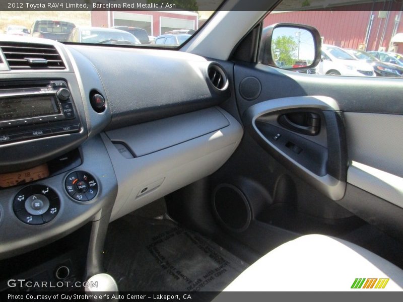 Barcelona Red Metallic / Ash 2012 Toyota RAV4 Limited