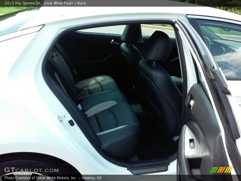 Snow White Pearl / Black 2013 Kia Optima SX