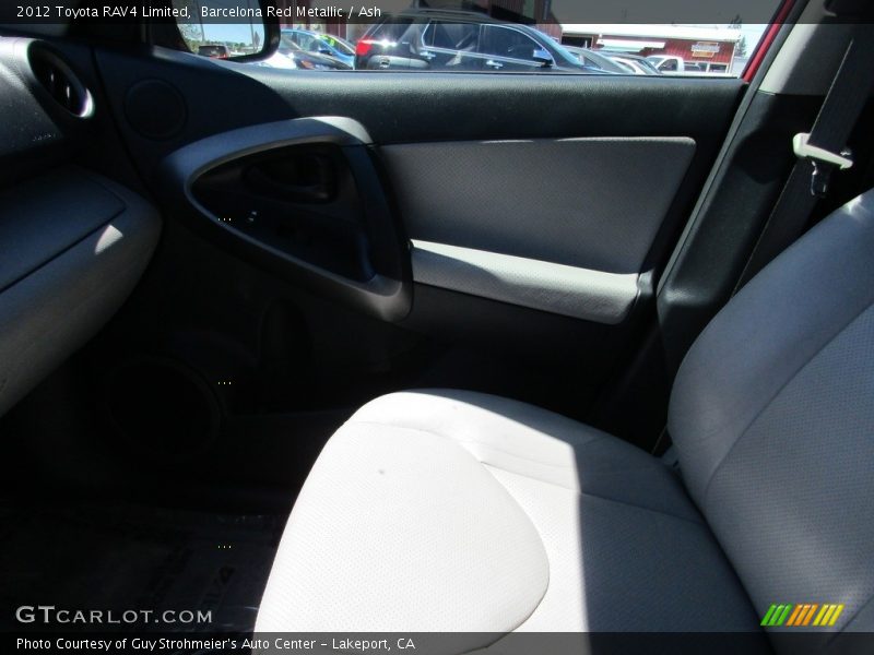Barcelona Red Metallic / Ash 2012 Toyota RAV4 Limited