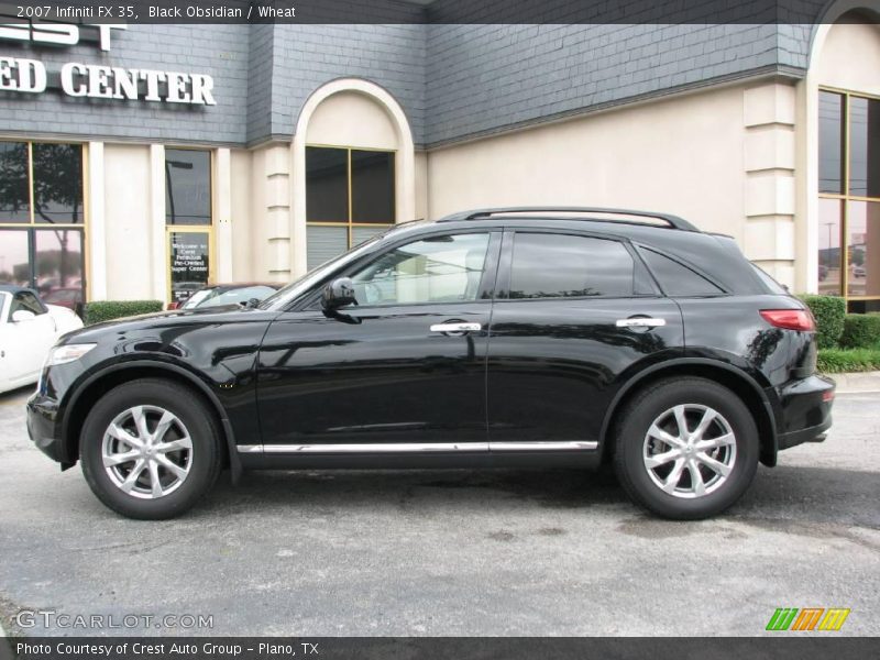 Black Obsidian / Wheat 2007 Infiniti FX 35