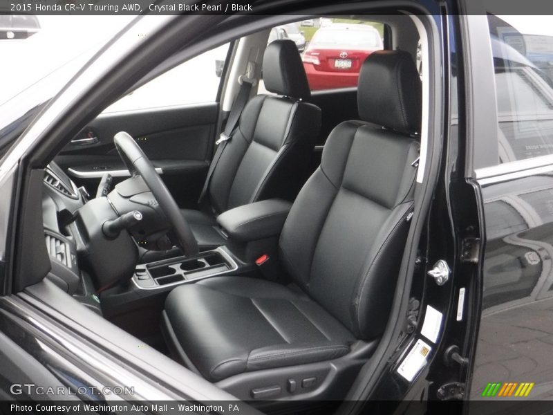Crystal Black Pearl / Black 2015 Honda CR-V Touring AWD