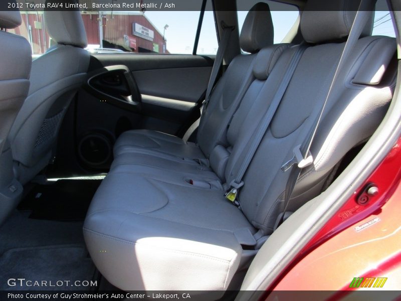 Barcelona Red Metallic / Ash 2012 Toyota RAV4 Limited
