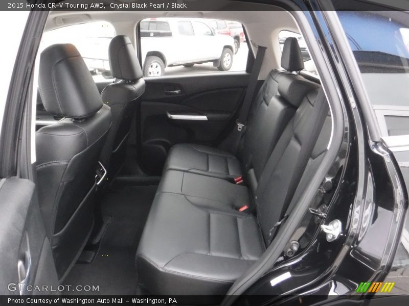 Crystal Black Pearl / Black 2015 Honda CR-V Touring AWD