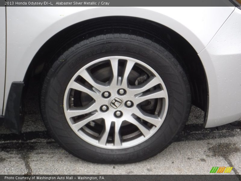 Alabaster Silver Metallic / Gray 2013 Honda Odyssey EX-L