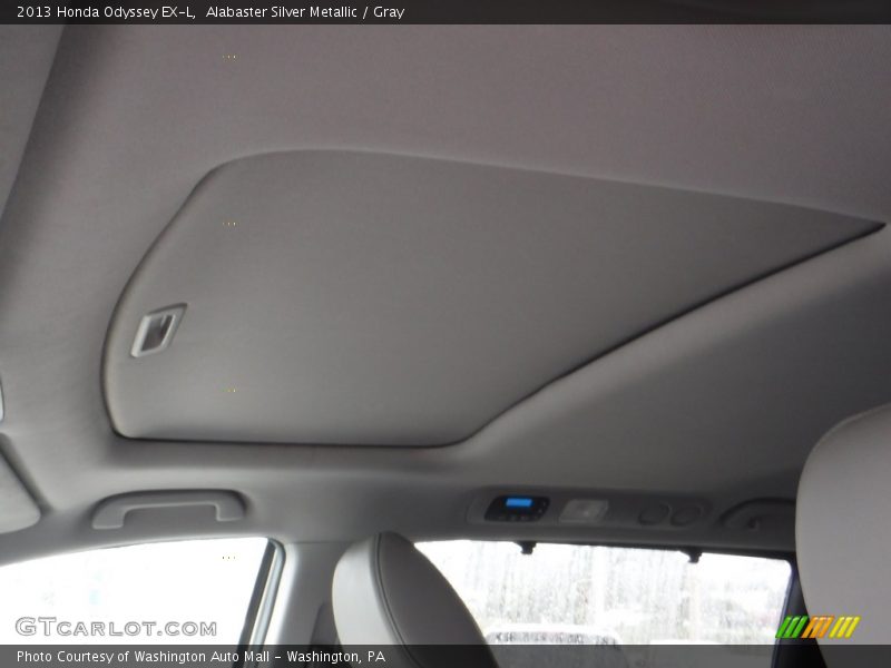 Alabaster Silver Metallic / Gray 2013 Honda Odyssey EX-L