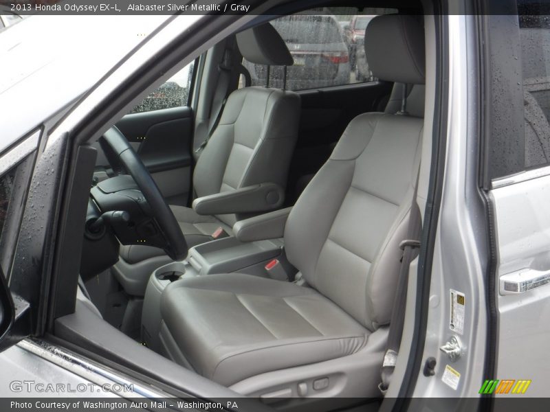 Alabaster Silver Metallic / Gray 2013 Honda Odyssey EX-L