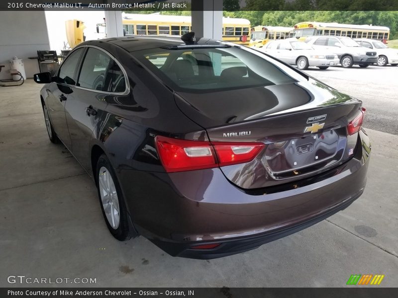 Autumn Bronze Metallic / Jet Black 2016 Chevrolet Malibu LT