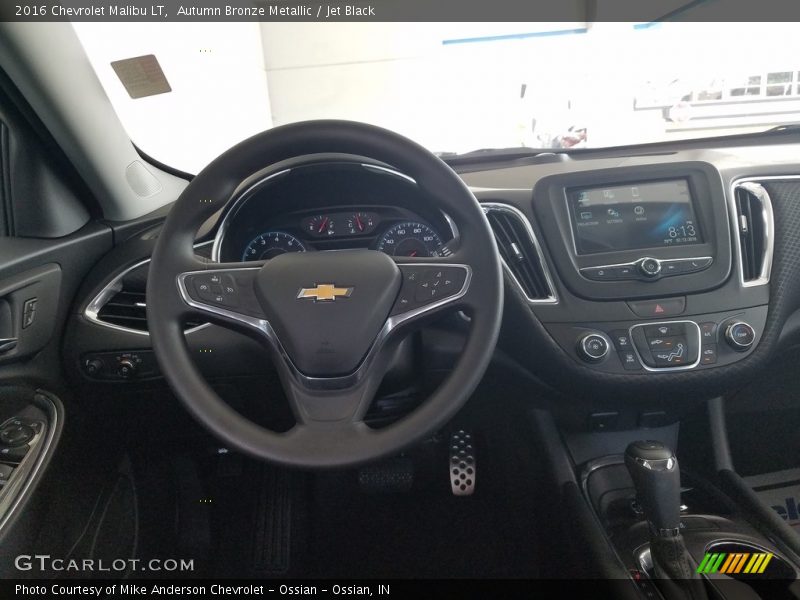 Autumn Bronze Metallic / Jet Black 2016 Chevrolet Malibu LT