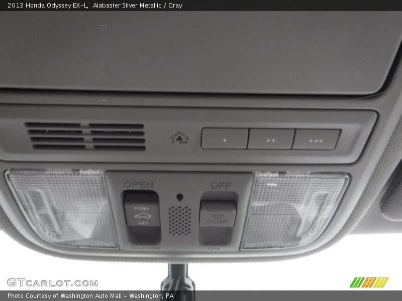 Alabaster Silver Metallic / Gray 2013 Honda Odyssey EX-L