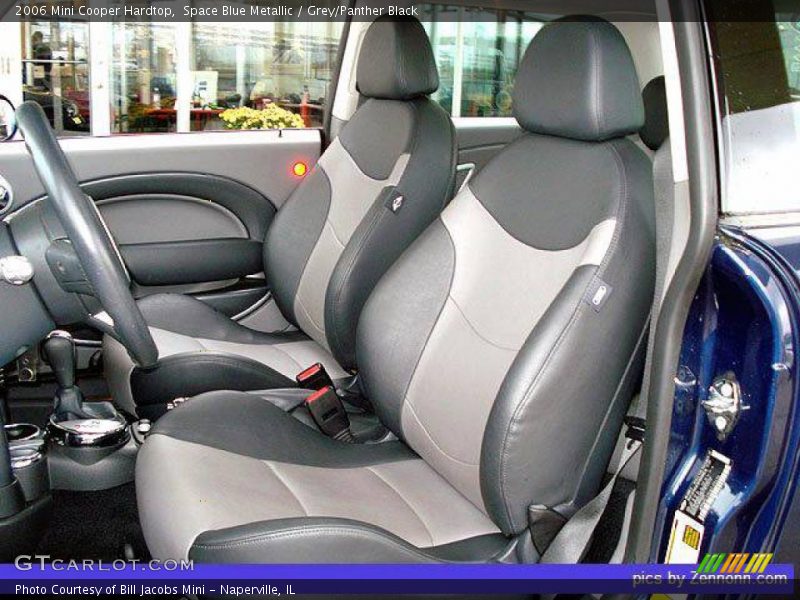 Space Blue Metallic / Grey/Panther Black 2006 Mini Cooper Hardtop